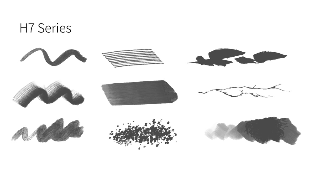 【【CLIP STUDIO/油彩ブラシセット】】Painter's_toolkit_itodome+H7