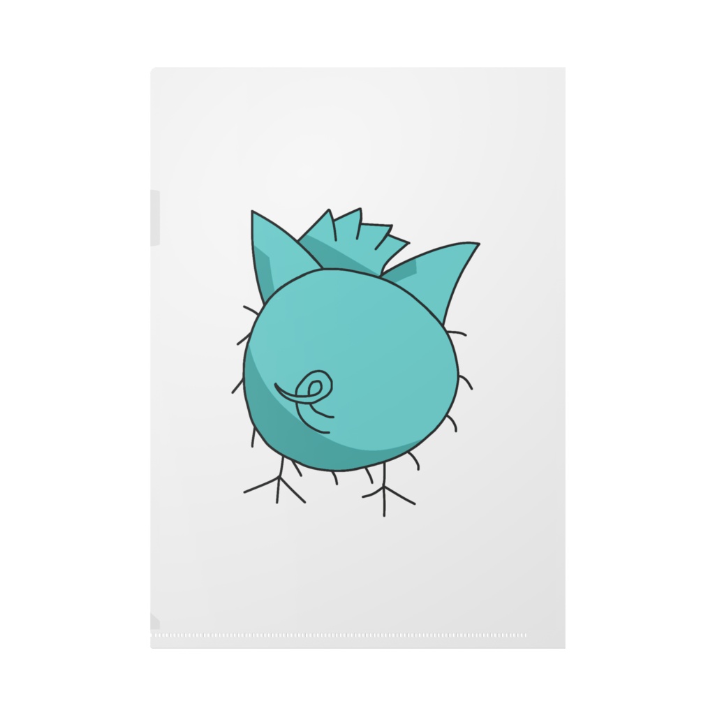 タニャのクリアファイル