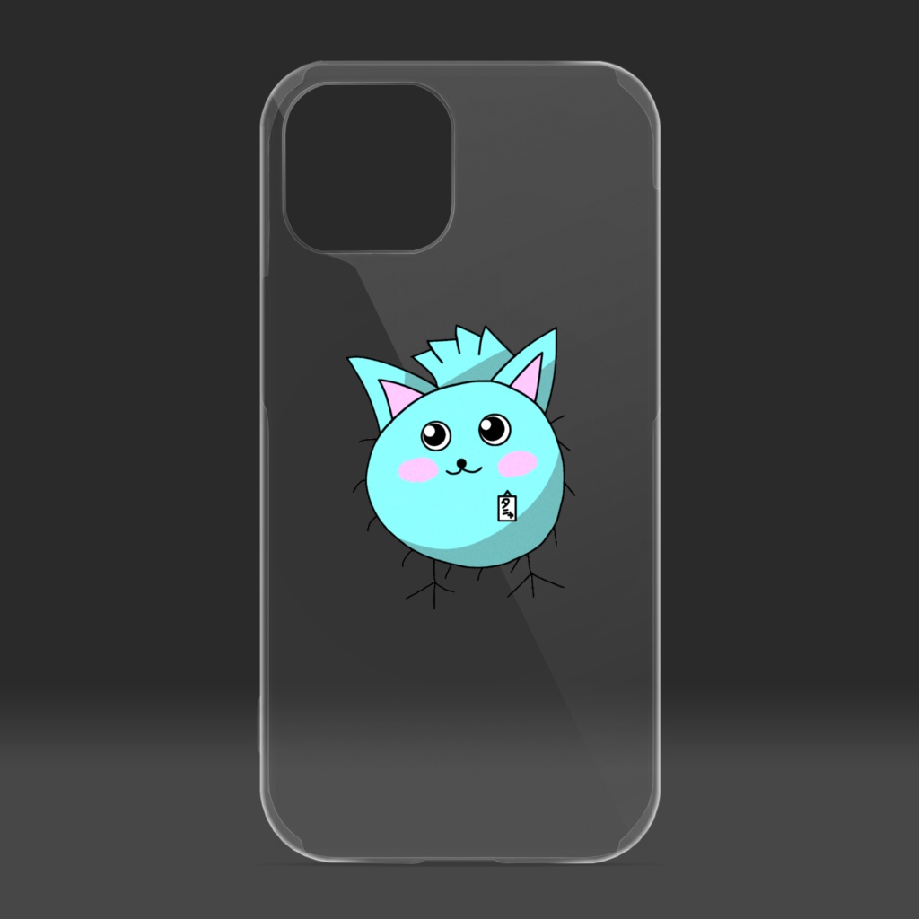 タニャのクリアiPhoneケース