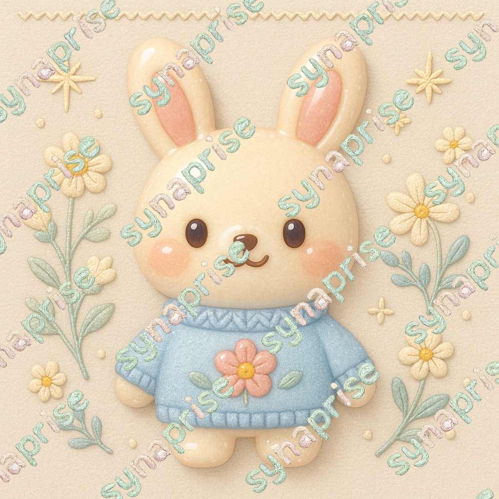 単品3Dどうぶつイラストアイコン<ウサギ>