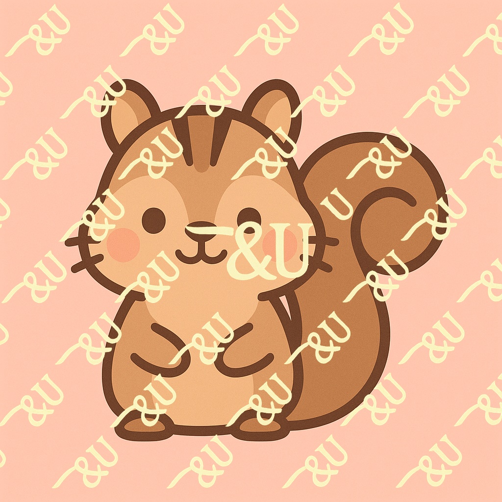 単品どうぶつイラストアイコン<リス・クマ>