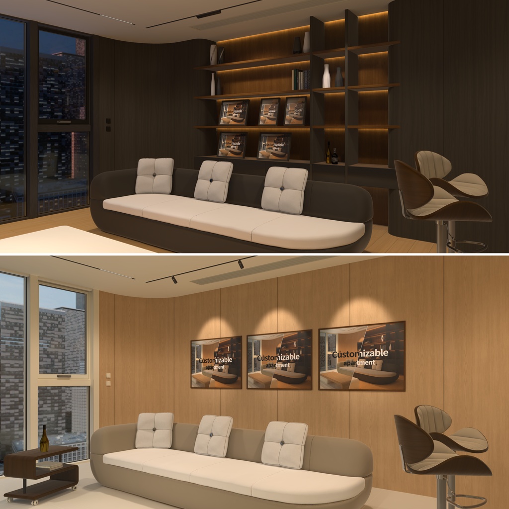 Customizable apartment