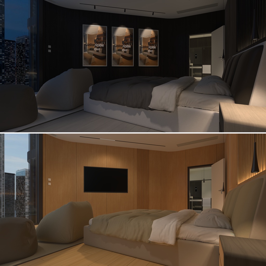 Customizable apartment