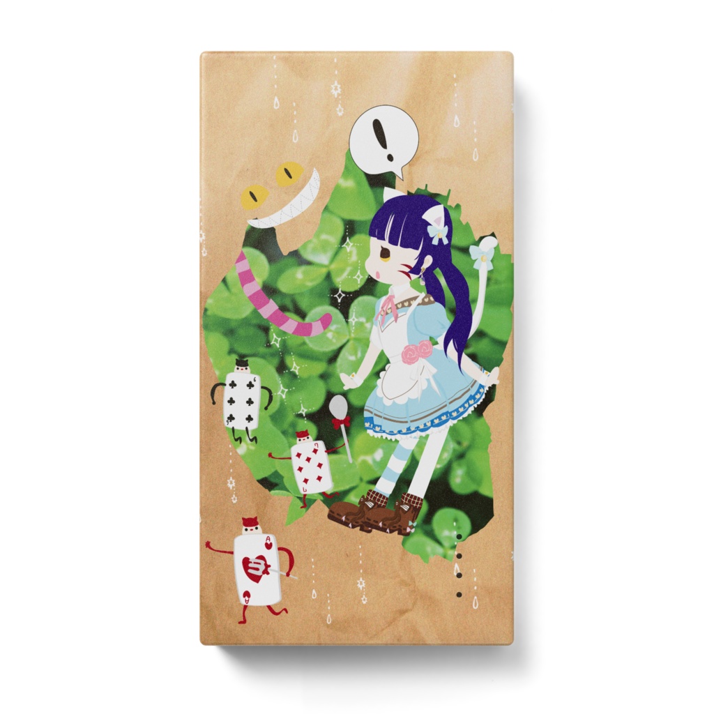 まなネコ アリス ©はる。 モバイルバッテリー