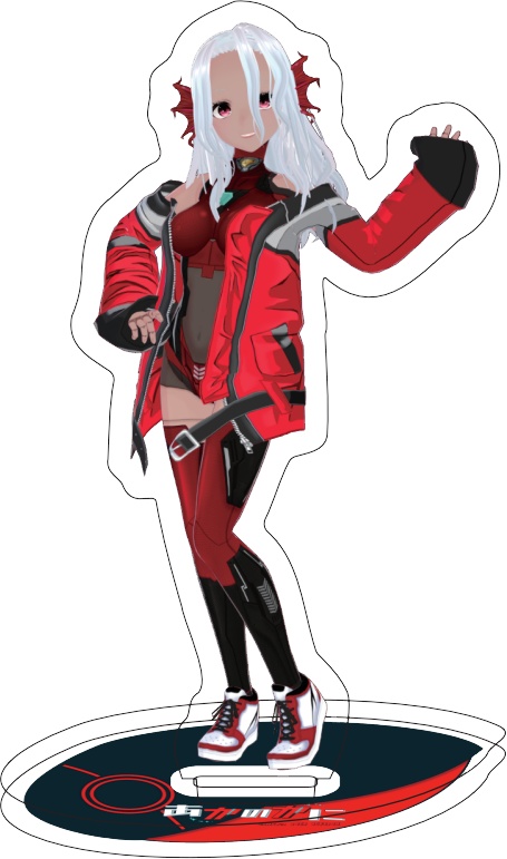 【深海基地発送】1th限定!あかのかに🦀キービジュアクリルスタンド【数量限定】