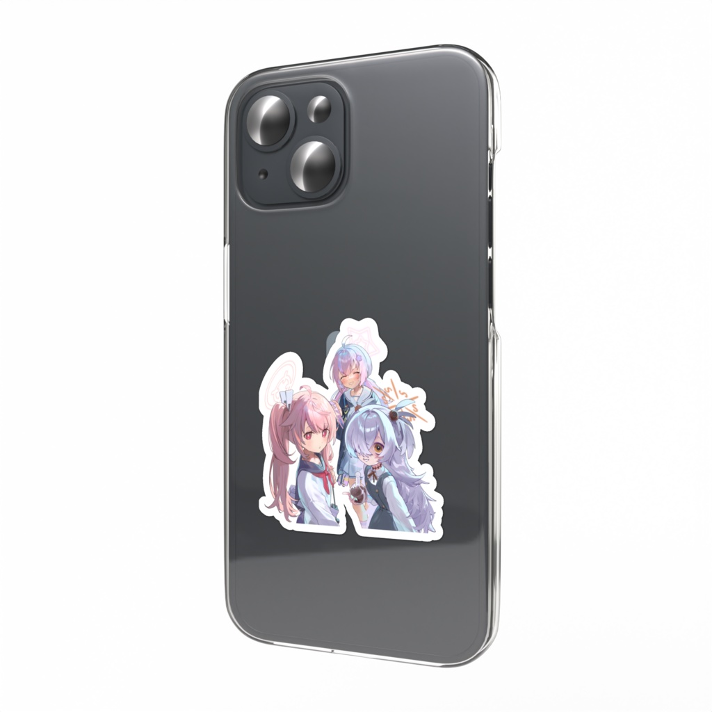 スマホステッカー(ナツ・カノエ・レイサ)