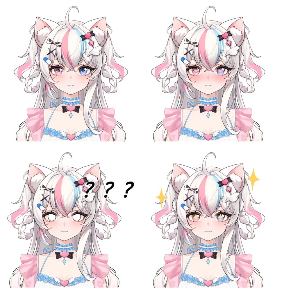 【VTS対応/汎用ボディ】Summer Y2K Girl 夏のY2Kガール【Live2D Model】