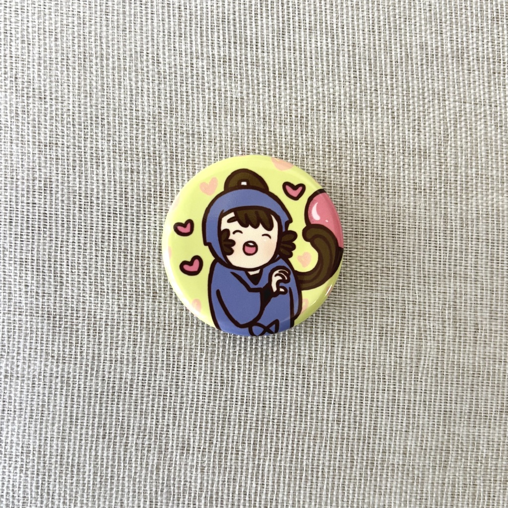 愛がいっぱい♡五年伊の組み合わせ推しCP缶バッジ /尾浜