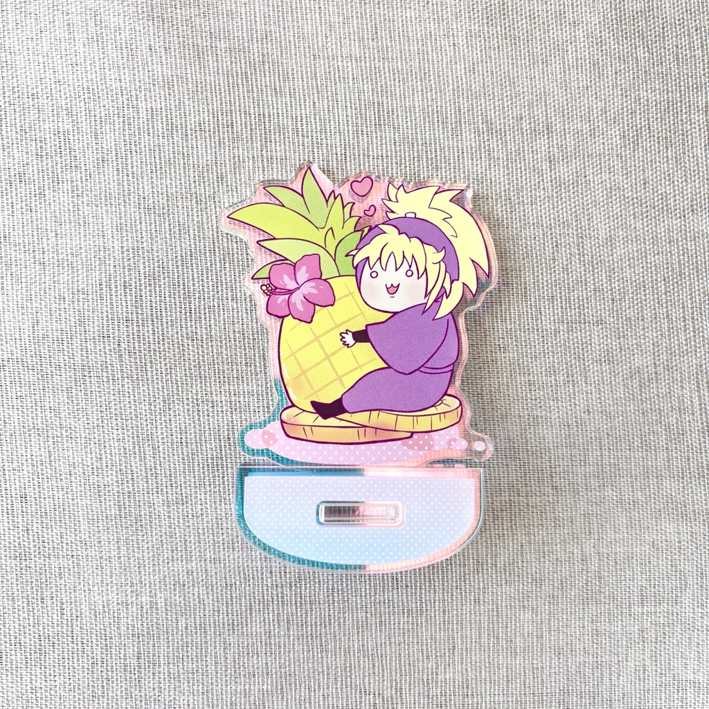 パイナップルとタカ丸さんのゆれるアクスタ