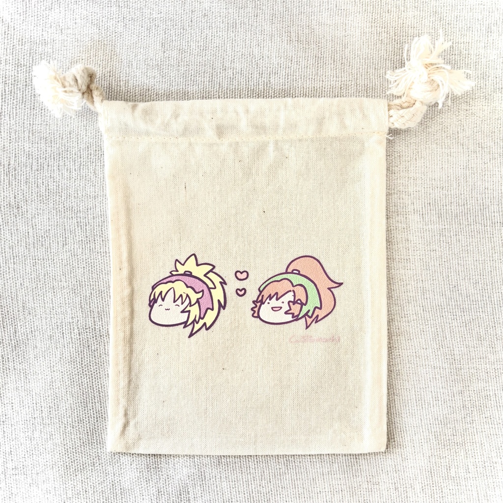 コットンミニ巾着/タカ伊