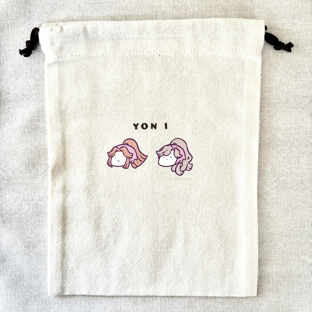 コットン巾着/よんい