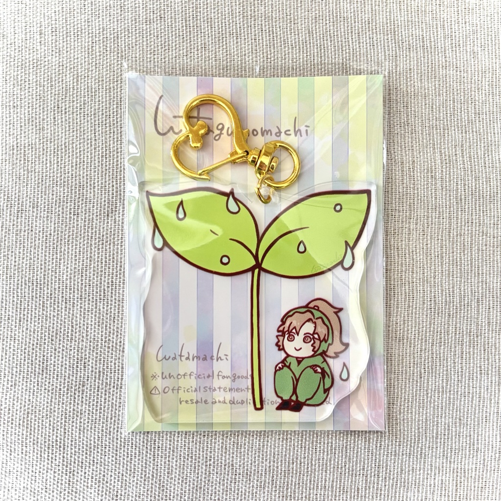 伊作と相合傘アクキー💖※説明文お読み下さい!