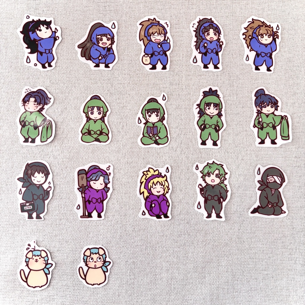 伊作と相合傘アクキー💖※説明文お読み下さい!