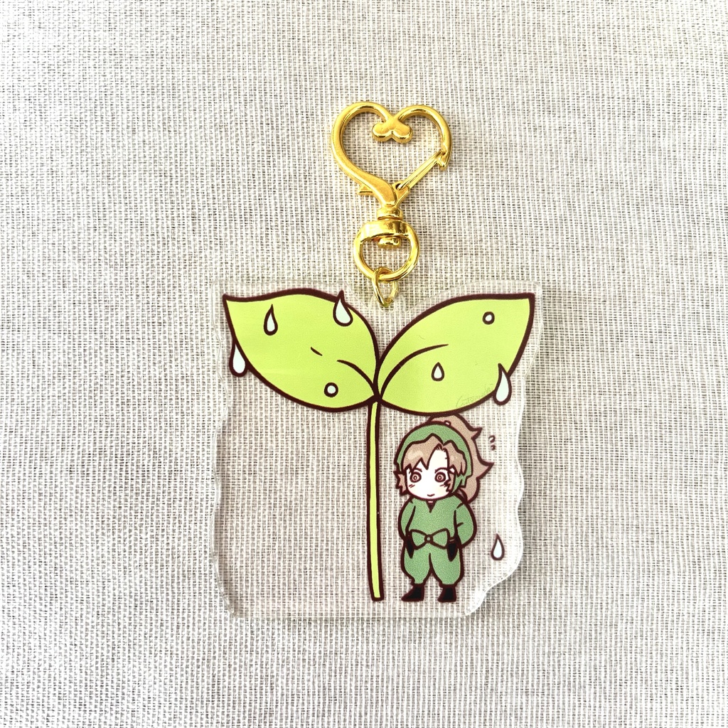 伊作と相合傘アクキー💖※説明文お読み下さい!