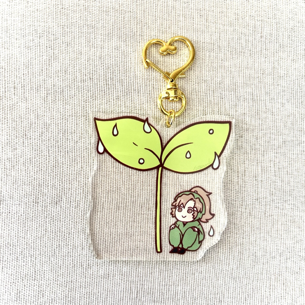 伊作と相合傘アクキー💖※説明文お読み下さい!