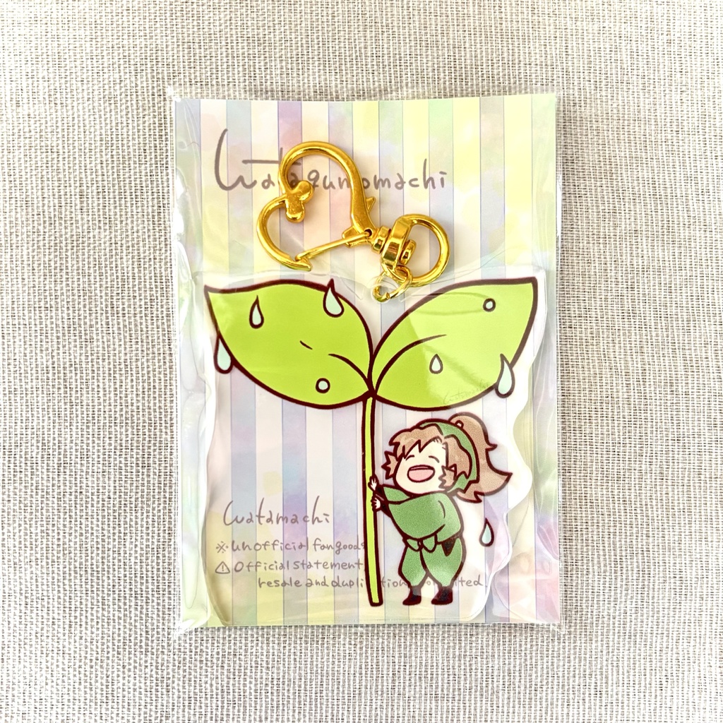 伊作と相合傘アクキー💖※説明文お読み下さい!