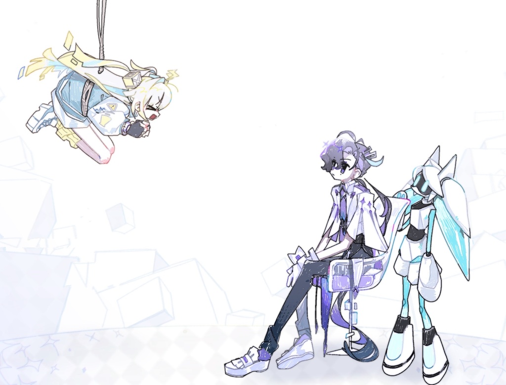 【無料】［psd形式］三体会議