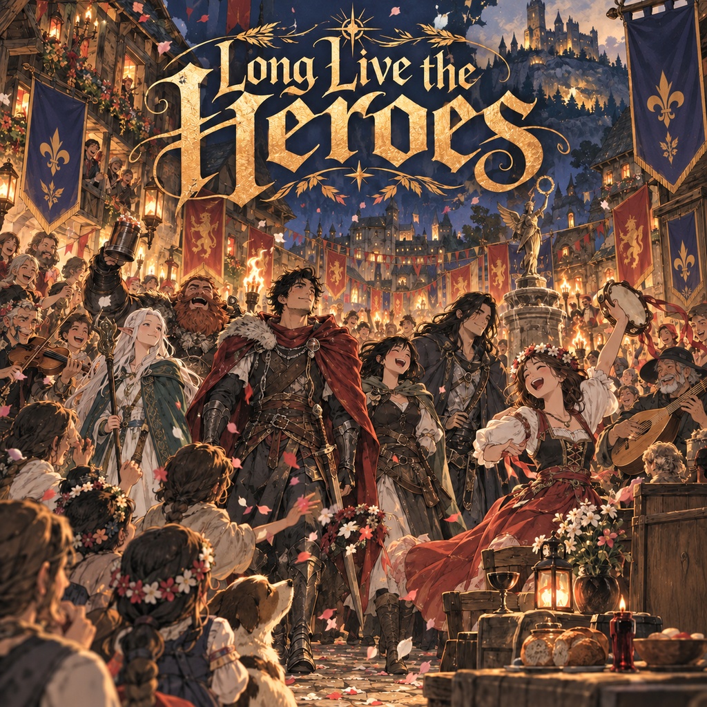 【ED】Long Live the Heroes(単曲+アレンジ)