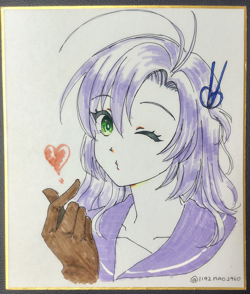 衣笠さん色紙
