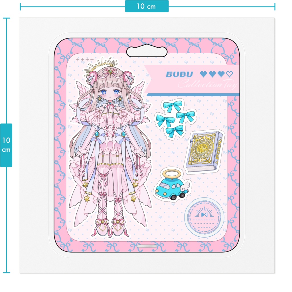 BUBUドール風ステッカー