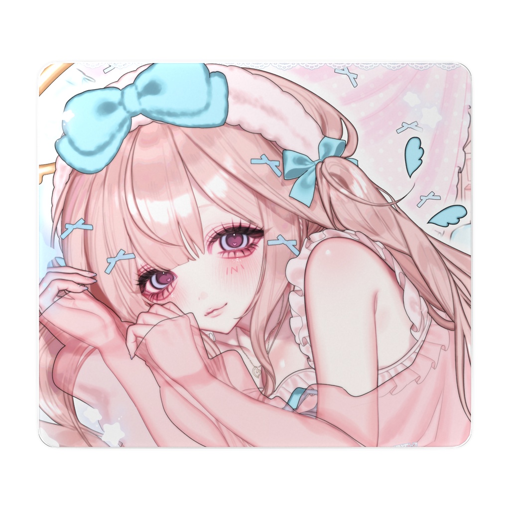 BUBU3周年ガラスマウスパッド