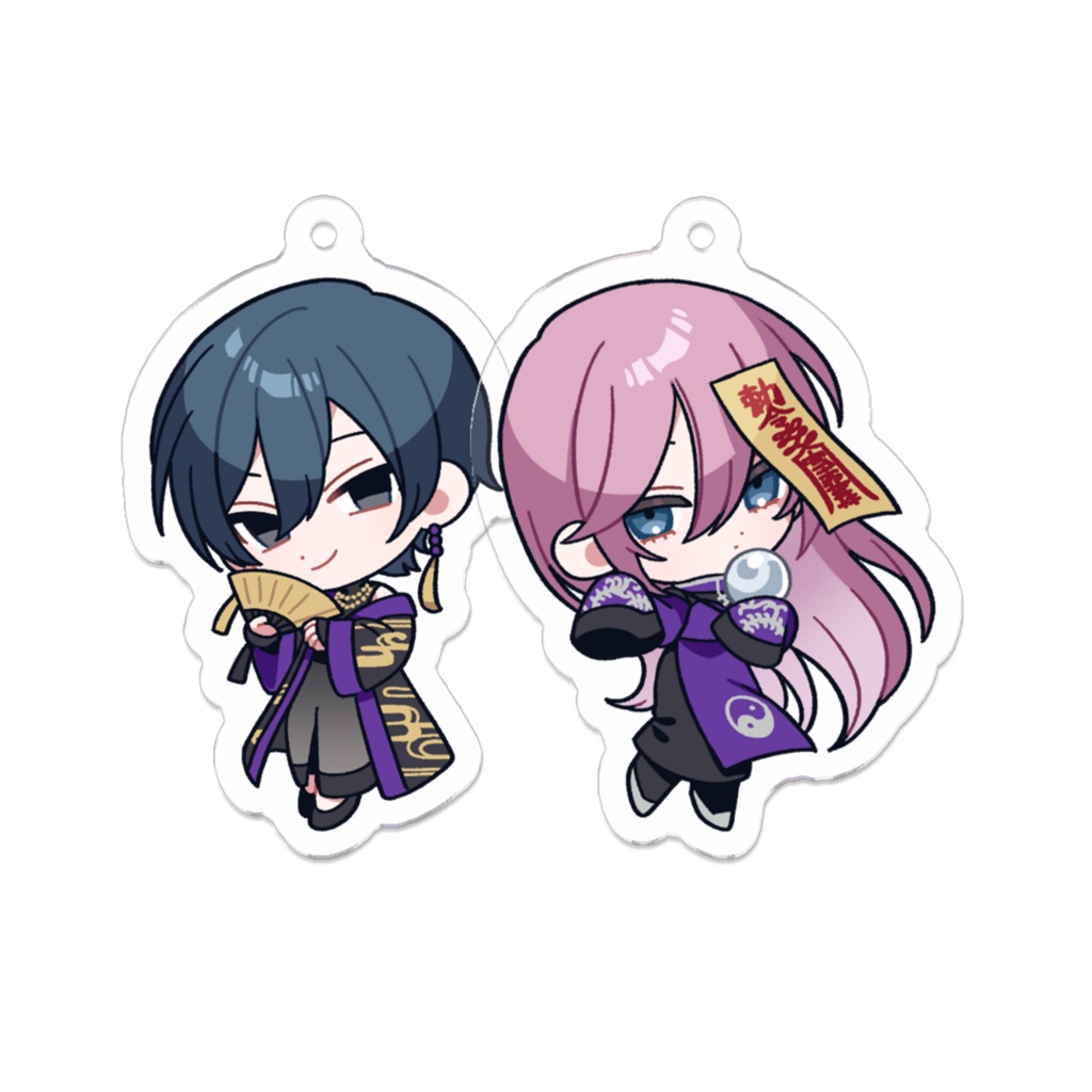 マグネットアクキー - ルカ&KAITO（洛陽ヴィジランテ）