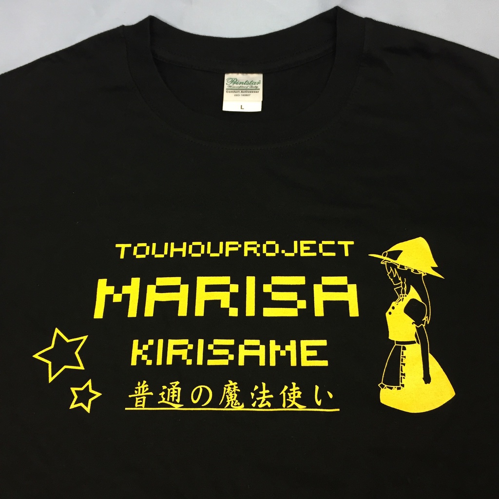 東方デザインTシャツ霧雨魔理沙
