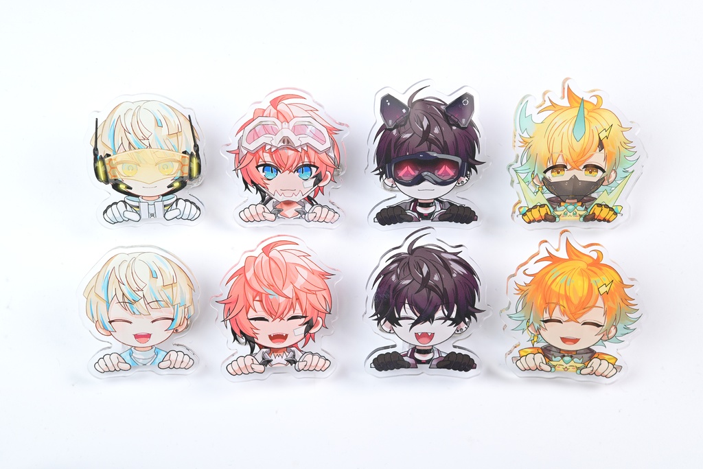 【委託中】ヒーローアクリルバッジ