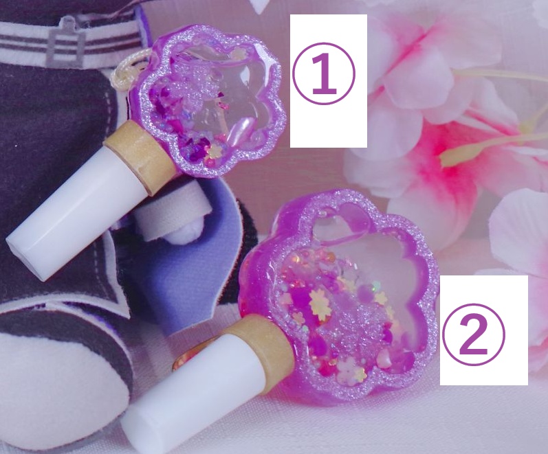 ぬいが手に持てる!光るペンライト(桜)