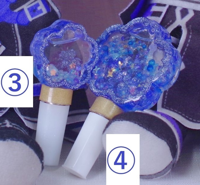 ぬいが手に持てる!光るペンライト(桜)