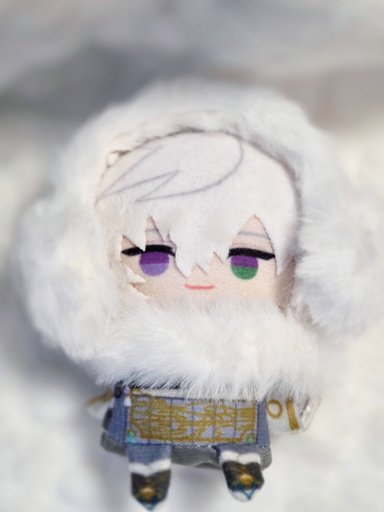 にじぱぺ用 マフラー+イヤマフ