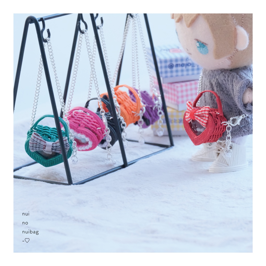 ぬいのぬいバッグ(ハートAW)