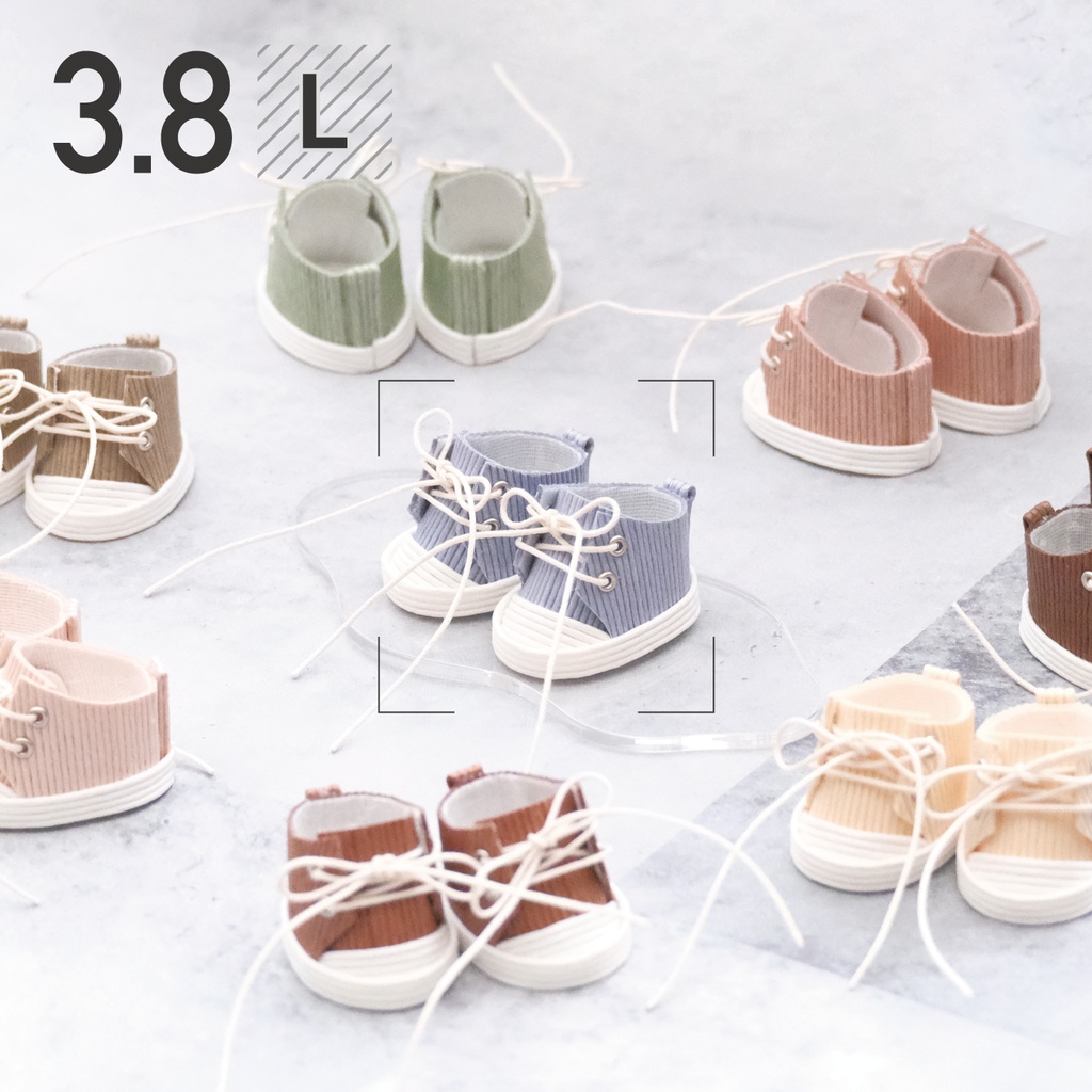 [17-19cmぬい]クラフトスニーカーL (3.8cm)