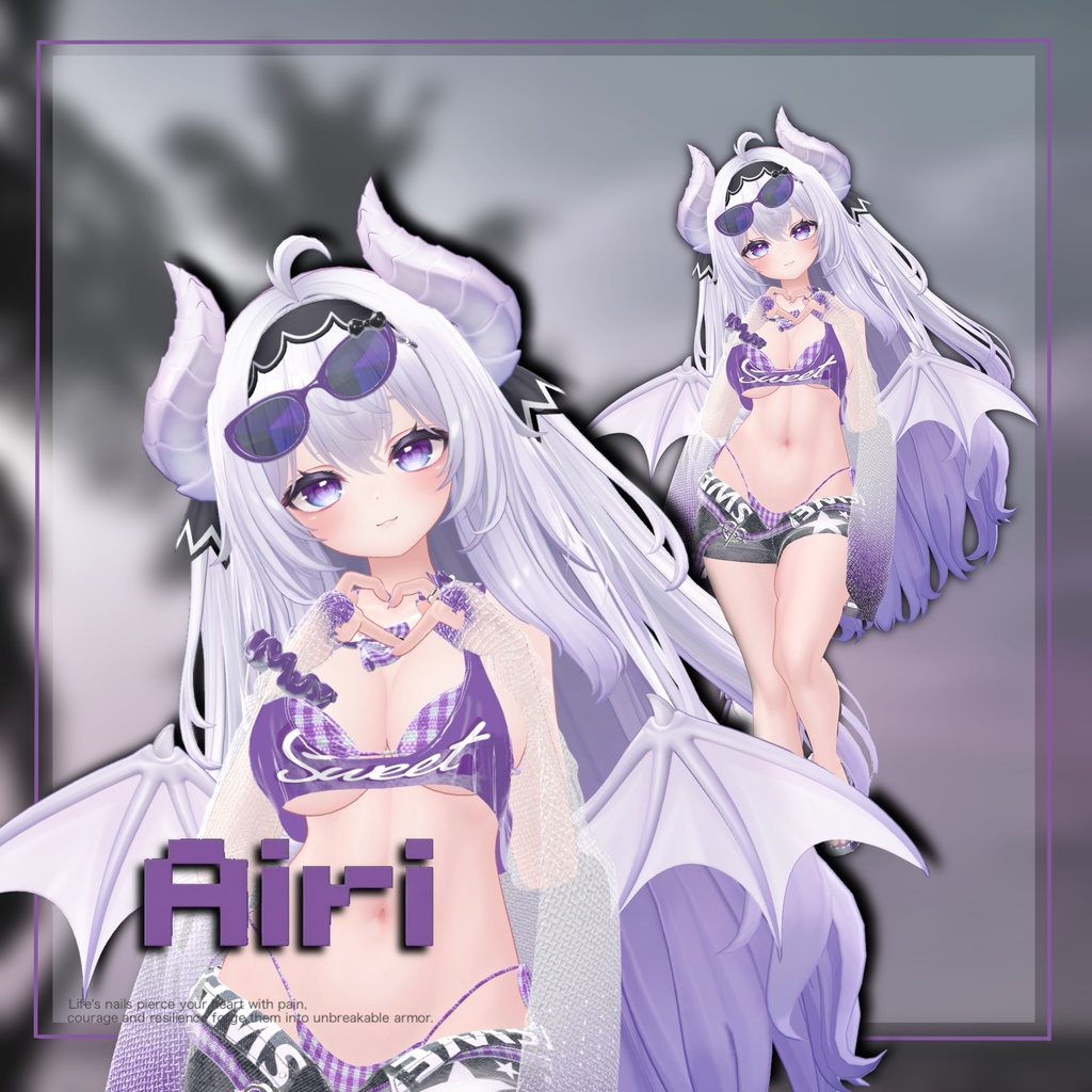 💗水着SweetDarling💗ガラケーギミック付き!【14アバター対応】