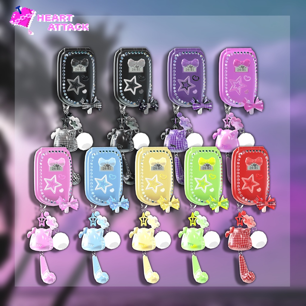 💗水着SweetDarling💗ガラケーギミック付き!【14アバター対応】