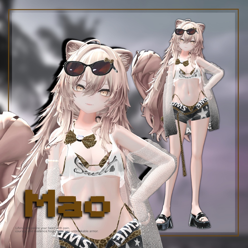 💗水着SweetDarling💗ガラケーギミック付き!【14アバター対応】