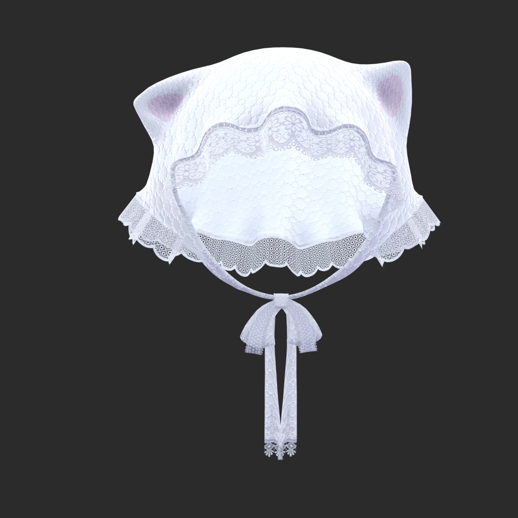 【無料】500 Followers Gift「LaceNekoHat」