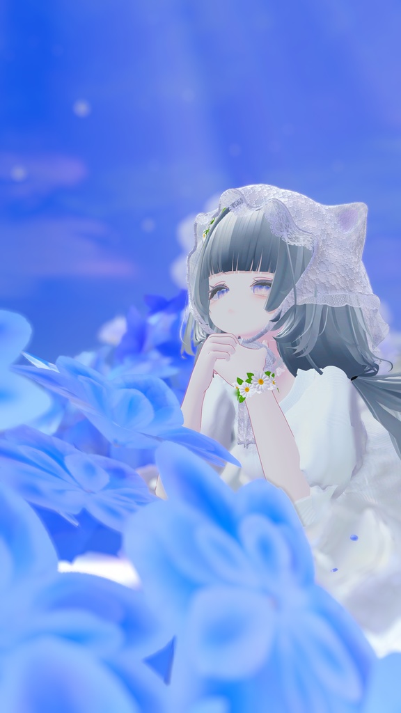 【無料】500 Followers Gift「LaceNekoHat」