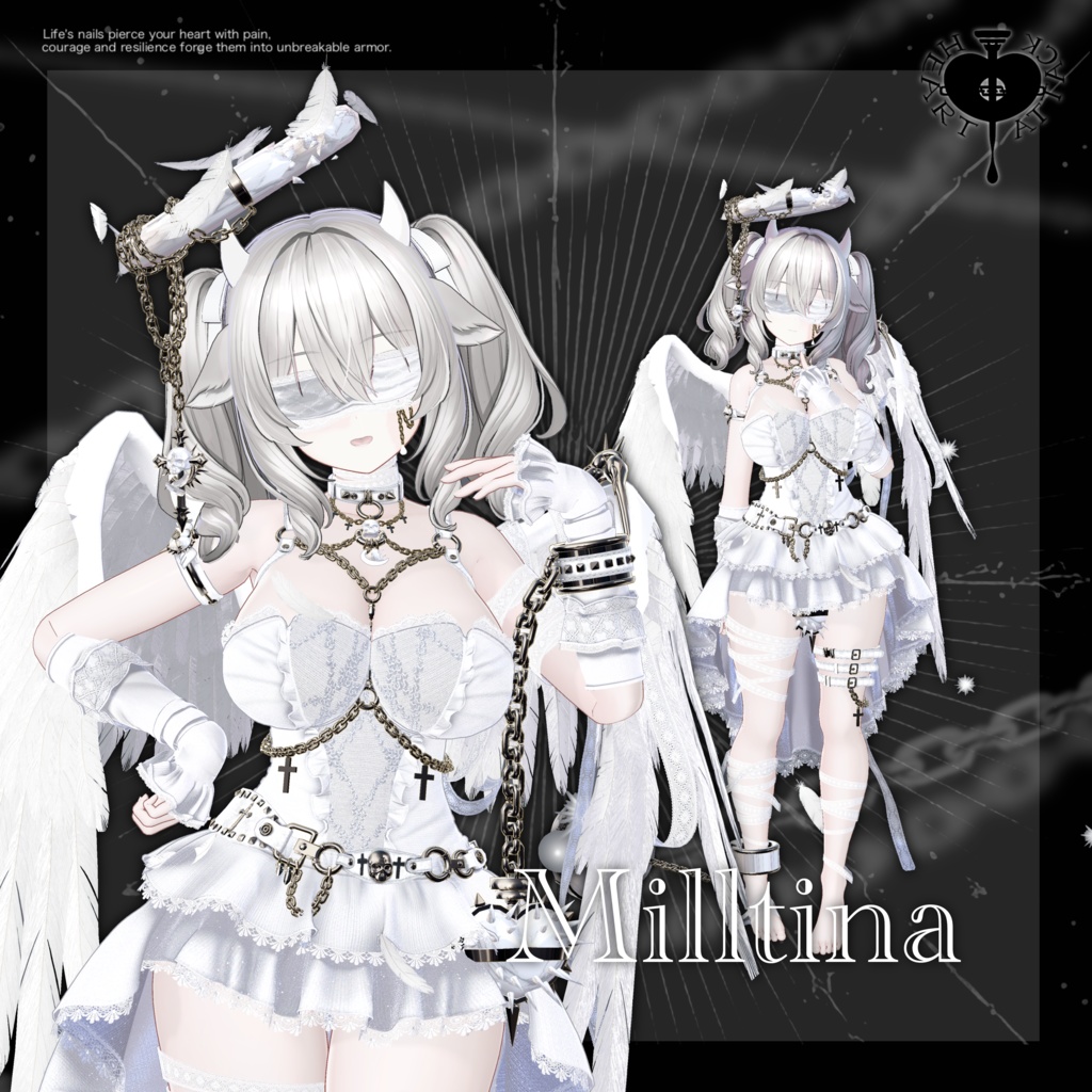 『枷シリーズ』⛓ Guilty Angel ⛓【13アバター対応】