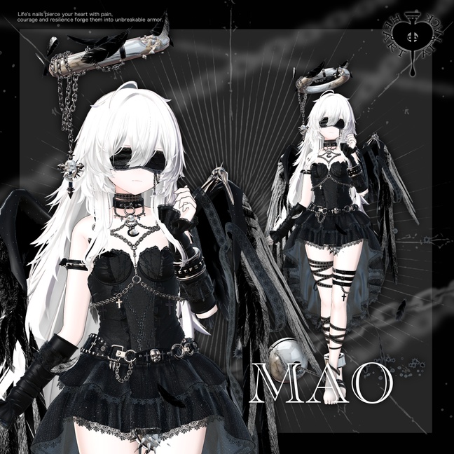 『枷シリーズ』⛓ Guilty Angel ⛓【13アバター対応】