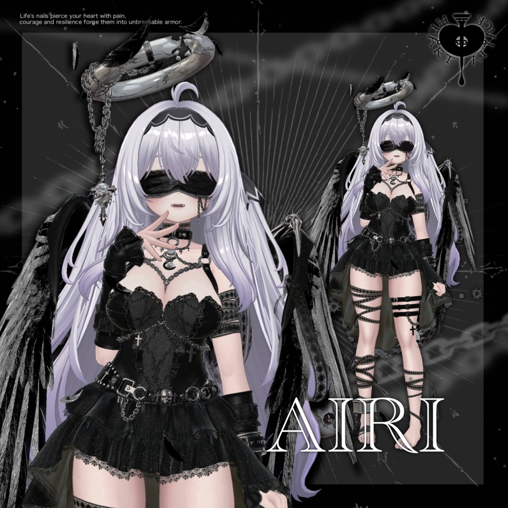 『枷シリーズ』⛓ Guilty Angel ⛓【13アバター対応】