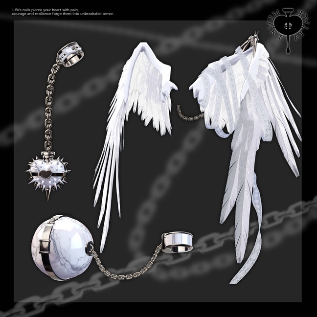 『枷シリーズ』⛓ Guilty Angel ⛓【13アバター対応】