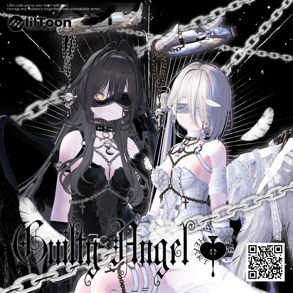 『枷シリーズ』⛓ Guilty Angel ⛓【8アバター対応】