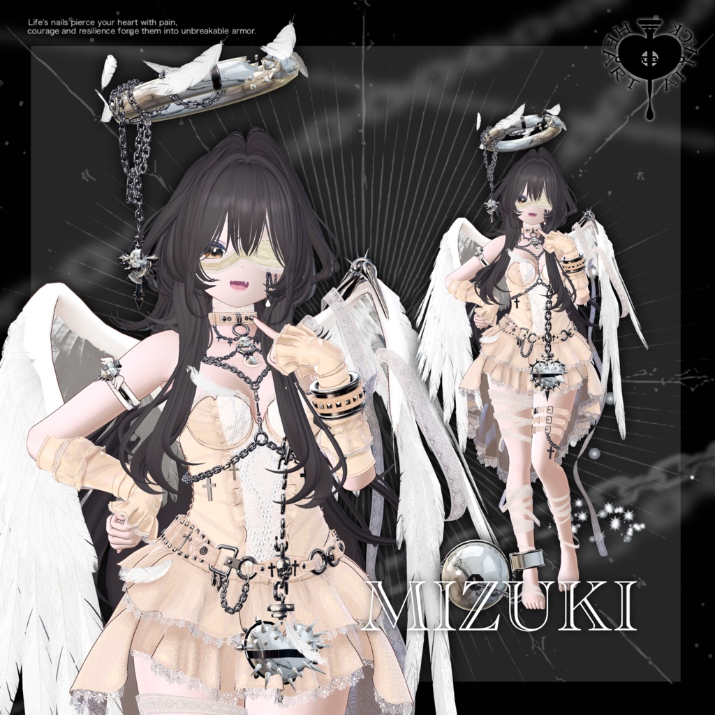 『枷シリーズ』⛓ Guilty Angel ⛓【13アバター対応】