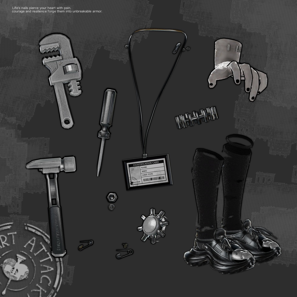 ハロウィン⚙️MetalFreak⚙️ギミック付きハロウィン衣装!【11アバター対応】