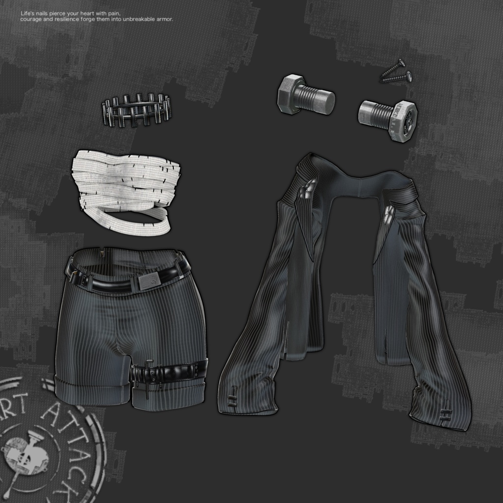 ハロウィン⚙️MetalFreak⚙️ギミック付きハロウィン衣装!【11アバター対応】