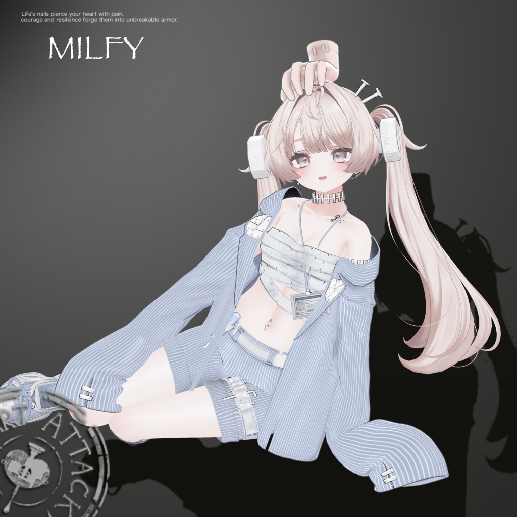 ハロウィン⚙️MetalFreak⚙️ギミック付きハロウィン衣装!【11アバター対応】