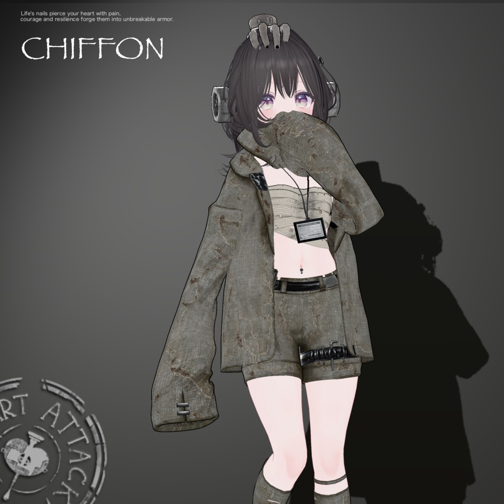 ハロウィン⚙️MetalFreak⚙️ギミック付きハロウィン衣装!【11アバター対応】