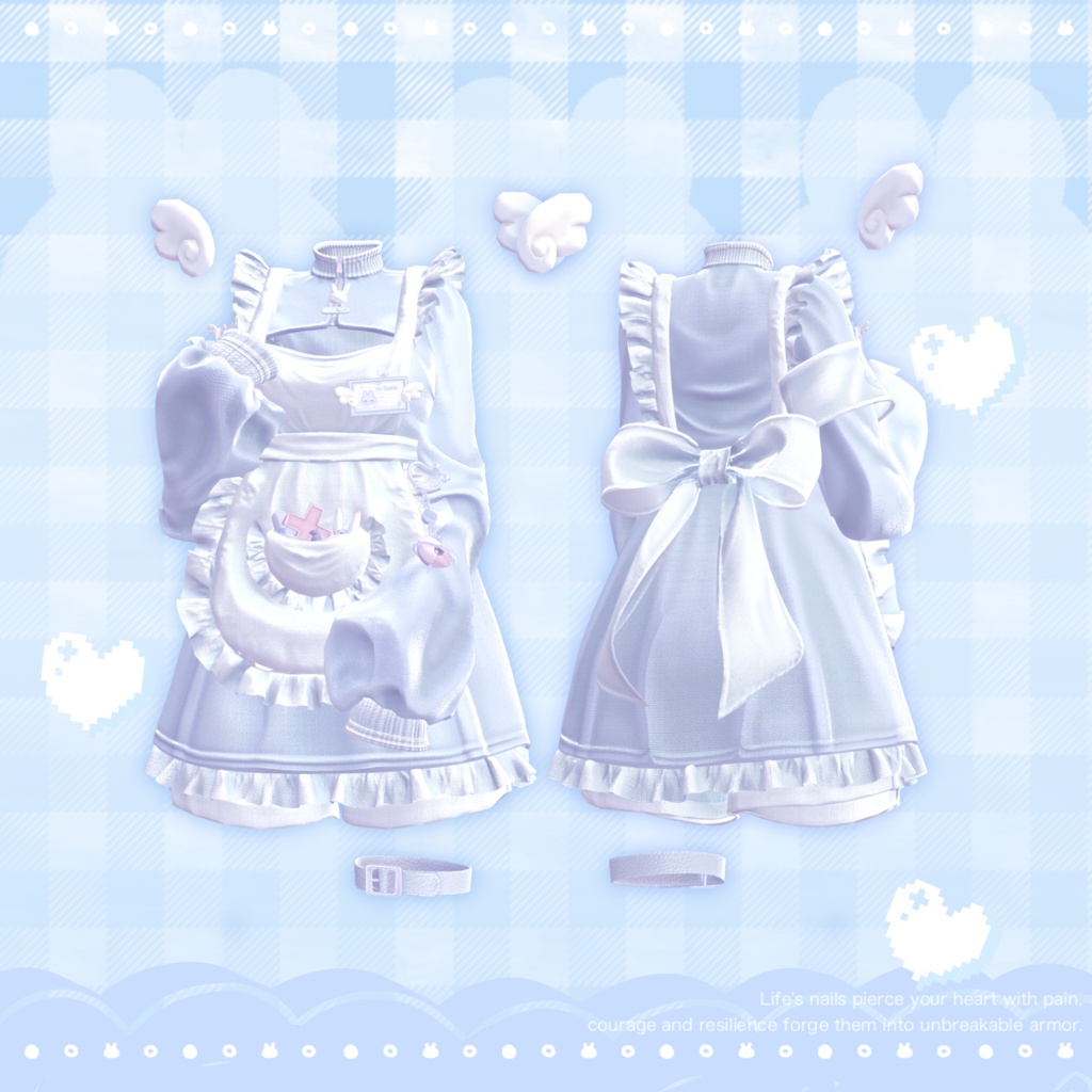 🐰HealingUsagi(Remake)🐰ギミック付き【11アバター対応】