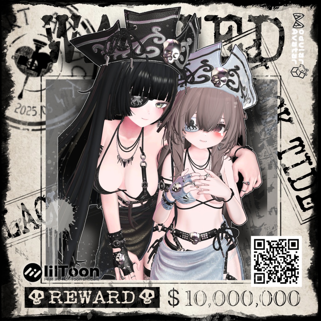 🏴☠️Black Tide🏴☠️パイレーツ水着【8アバター対応】